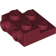 Lego auto konzola (nosič) pro nárazník 2x2x2/3, tmavě červená (6188829)